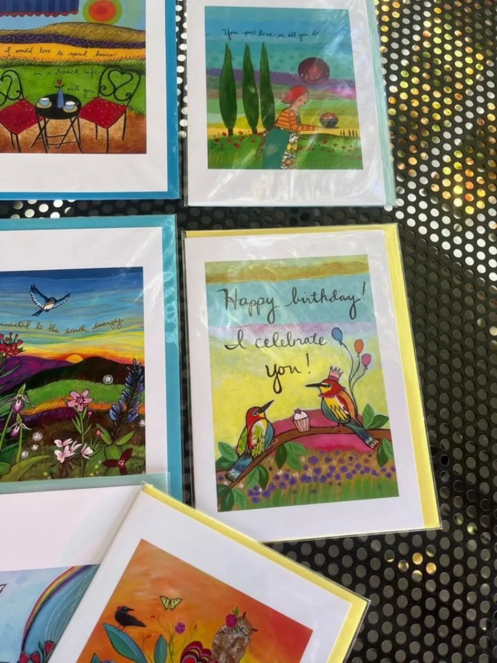 Lori Portka Greeting Card Bundle ~ Set ~10 Individually Wrapped Cards/Envelopes